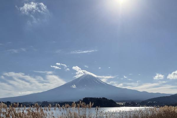 大石公園から観る富士山