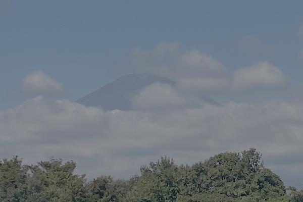 足柄SA西行から見る富士山 Mt. Fuji from Ashikaga Service Area Westbound