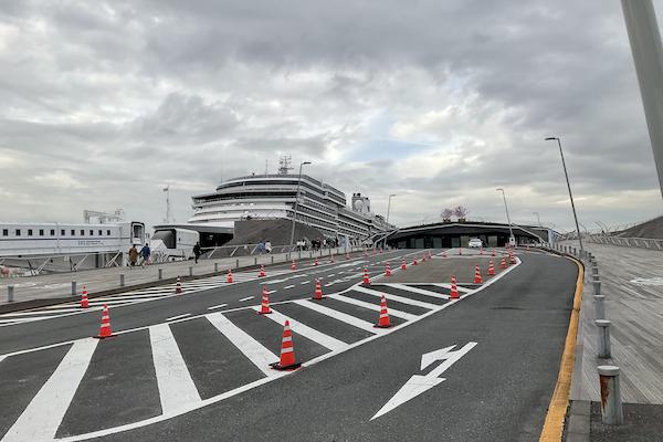 Westerdam at Osanbashi pier