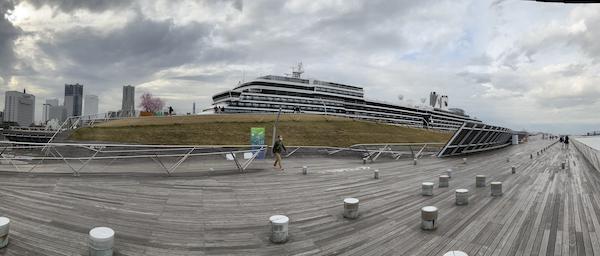 Westerdam at Osanbashi pier